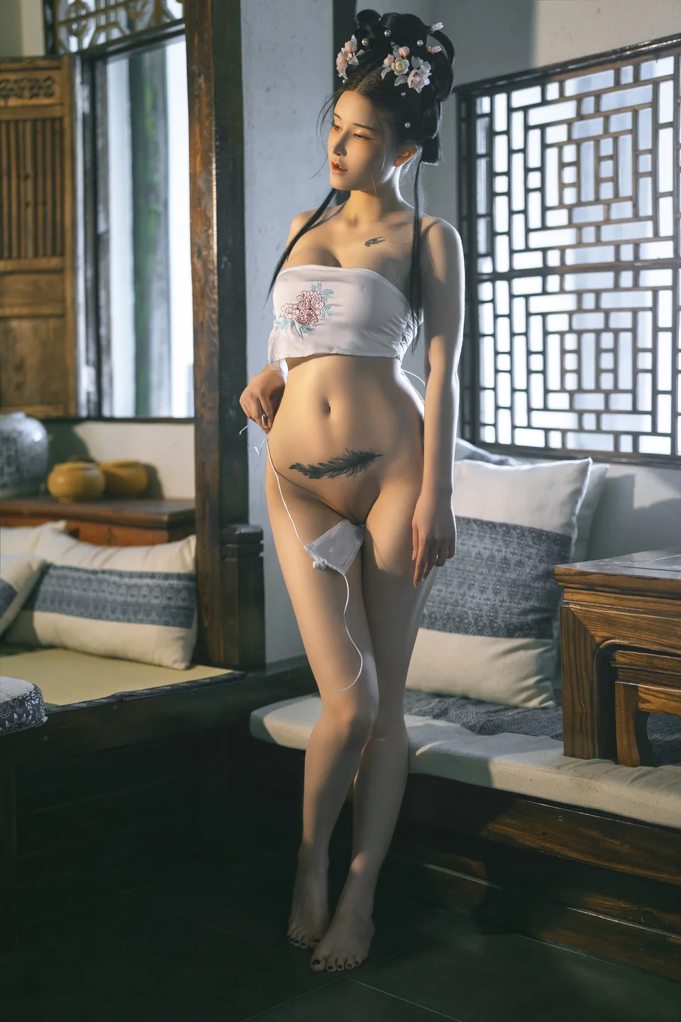 鹿八岁baby - No.076 花想容 [60P,1V-3.02GB] tg@simisebaisi 【丝足阁】032.webp